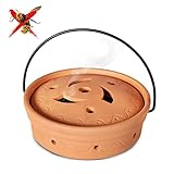 Wespen Abwehr Feuerfeste Schale, Räucherbox zum Vertreiben von Wespen durch Kaffeegeruch, Feuerfeste Nicht zerbrechliche Wespenschreck Wespenvertreiber, Räuchergefäß für Mückenspirale