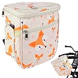 Lenkertasche Kinder, Fahrradtasche Kinder, Lenkertasche Fahrrad, Doppeltasche Fahrradtasche Für Kinder Wasserdichte Lenker, Lenkertasche Für Fahrrad Laufrad Fahrrad, Dreirad, Scooter Baby-Kinderwagen