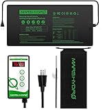 Mars Hydro Heizmatte Pflanzen mit Thermostat für gärbox terrarium,Wärmematte Pflanzen für Sämlinge Germination und Amphibien Reptilien -10'x20.75'