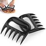 Pulled Pork Krallen, Grillzubehör Männer Geschenk, Meat Claws zum zupfen & fixieren von Fleisch, Grill Zubehör Rostfreier Stahl, Pulled Pork Rub für Grillliebhaber