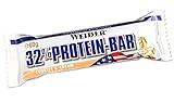 Weider 32% Protein Bar, 12 x 60 g Riegel, Cookies & Cream