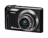 Casio Exilim EX-H15 Digitalkamera (14 Megapixel, 10-fach opt. Zoom, 7,6 cm Display, Akku für bis zu 1.000 Fotos, bildstabilisiert) schwarz