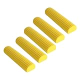 5 x Schwamm-Moppkopf-Ersatz – 28 cm Moosgummi-Reinigungspads für effiziente Bodenreinigung im Haushalt und saugfähige Reinigungsmittel
