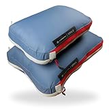 NORDKAMM® Profi-Packtaschen mit Kompression, Ultraleichtes Koffer-Organizer Set, Packing Cubes aus wasserdichtem Stoff, Packwürfel, Packing Cubes Compression