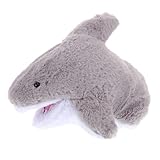 minkissy Niedliche Haifigur Handpuppe aus Weichem Plüsch mit Beweglichem Mund für Interaktives Geschichtenerzählen Wiederverwendbare Tier Handpuppe für Kreatives für Jungen und Mädchen