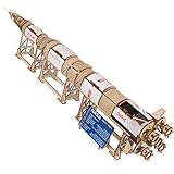 UGEARS NASA Saturn V Modellraketen-Bausatz - Modellbausätze für Erwachsene - 3D-Holzpuzzle zum BAU Einer Weltraumfähre - Raketenraumschiff aus Holz 3D-Puzzle