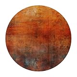 SPACEREBELS Bilder Abstrakt - Runde Wandbilder Wohnzimmer - KOMPLETT AUFHÄNGFERTIG - Deko Modern - Schlafzimmer - Room Decoration - Kunstdruck Wanddeko
