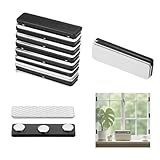 COAFTUG 8 Paar Fliegengitter Clips Magnetisch Magnethalterung Fliegengitter Halterung Fenster Magnete Magnete Clips Befestigungsclip ohne Bohren für Türfliegen, Vorhänge, Türvorhänge Fliegennetz