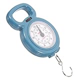 Beaupretty Tragbare Digitale Hängewaage mit Großem Display Präzise Federwaage für Haushalt Reisen und Angeln Handwaage Robustem für Lebensmittel und Gepäck Zufällige Farbe