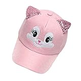 Generisch Hüte weiche Junge Mütze Kaninchen Mütze für Mädchen Baseballbaby-Comics Beret Sun Sonnenhut (One Size)
