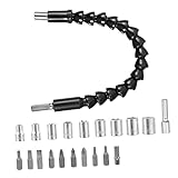 Angoily 1 Satz Schrauben dreher elektrische bohrer welle kit Schaft-Kit für Handbohrmaschinen Verlängerungsset für Handbohrmaschinen Bohrer-Kits flexible Welle bohren Chrom-Vanadium-Stahl