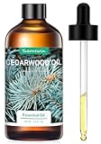 Zedernholzöl 100 ml, Reines Zedernholz Ätherische Öle für Diffuser, Zedernöl Ätherisches Öl Aromatherapie Duftöl für Massage, DIY, Seife, Kerzenherstellung, Bad, Geschenke für Frauen Weihnachten