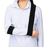NUOOO Armschlinge Schulter Einstellbar Arm Schulterschlinge Komfortabel für Gebrochenes Handgelenk, Ellbogen, Arm, Ausgerenkte Schulter für Damen und Herren für Rechts Links
