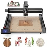 CNC Fräsmaschine Metall, TTC450 Lasergravur Maschine Arbeitsbereich 460 x 460mm, 90% Vormontiert Unterstützt Laser-Modul,GRBL Gesteuert, 3-Achsen CNC Fräse Holz
