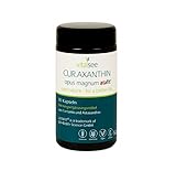 Vitalsee Cur.Axanthin – Curcuma-Öl & Astaxanthin aus Haematococcus pluvialis - Natürliche Antioxidantien-Formel zur täglichen Ergänzung - 90 Kapseln
