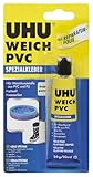 UHU 46655 Spezialkleber, weiche Kunststoffe, Tube mit 30 g Transparent