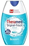 THERAMED 2in1 Original-Frisch, reinigt wie Zahnpasta + erfrischend wie Mundspülung, 75 ml