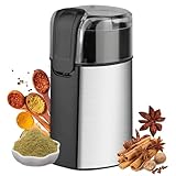 laxreheye Küchenmühle, 280 W, automatisches Küchengerät – Elektrisches Mahlwerk für trockene Gewürze – für Gewürze getrocknete Chilis, Zubereitung von Mahlzeiten Nüsse, Bohnen, Sojabohnen