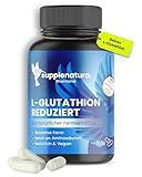 L Glutathion (MIKRONISIERT) | 5 Monats-Vorrat | 500mg je Kapsel | 150 Kapseln | 100% reines Gluthation von SUPPLENATURA®