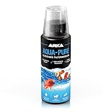 Wasserklärer Aquarium 118 ml – Entfernt Trübungen sichtbar – Für kristallklares Wasser in Süß- & Meerwasseraquarien – Biologisch mit Filterbakterien – Pflanzensicher – ARKA Aqua-Pure