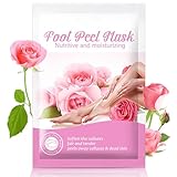 Generisch Fussmaske Socken,Fußmaske, Hornhaut Socken, Feuchtigkeitsspendende Anti Hornhaut Socken, Fuß Exfoliating Fußmaske, Natürlich Sanft Fußpflege, Foot Peel Mask für Männer und Frauen