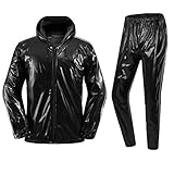 REEDBEEK Professioneller Saunaanzug, Gewichtsverlust, Schwitzanzug, Boxen, MMA, Training, Fitnessstudio, Jacke, Hose, Workout-Anzüge für Männer und Frauen
