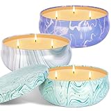 Citronella Kerze Outdoor, 3 x 255g Outdoor Kerzen in Dose,Natürliche Sojawachs Zitronella Kerzen, Citronella Kerzen Draußen, Zitronen Kerzen für Garten Camping Picknick Pool,Kerzen Geschenksets