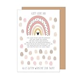 Edition Seidel Premium Glückwunschkarte zur Taufe mit Umschlag. Taufkarte mit Spruch Grußkarte Billet Junge Mädchen Kind Baby Taufkind Kirche (ET183 SW025)