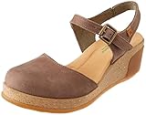 El Naturalista Damen Plateausandalen Leaves, Frauen Sandalen,Plateausandaletten,Dicke Sohle,bequem,Sommerschuhe,Strandschuhe,Plume,41 EU / 7.5 UK