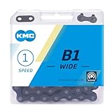 KMC B1 Singlespeed-Kette, Schwarz, 112 Link
