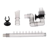 Aquarium-Filterschlauch für Aquarien, Ablaufrohr, externes Kanister-Zubehör, passend für Filter mit 12 mm Rohr