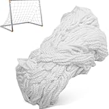 Fußball Fußballnetz - Fußballtore mit Netzgurten, Fußballtornetzersatz for Lacrosse und Fußball (Größe : 6X4FT)
