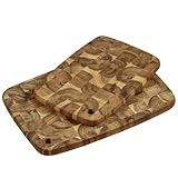 KESPER | Schneidebretter 2er Set, Material: Akazienholz, Maße: 40 x 28 x 2 cm, 32 x 22 x 2 cm, Farbe: Braun | 28155