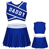 Cheerleader-Dessous, sexy Cheerleader-Outfit, modische Uniform für Freude | Rolle der Freude und besondere Anlässe spielen, bequemes Kostüm für Musikparty, Sport, Events