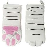 Backofenhandschuh Hitzebeständig Hitzebestaendig Topfhandschuhe Verdickte Hitzebeständige Ofenhandschuhe Kochhandschuhe Anti-Rutsch Backhandschuhe für Kochen Backen 2 Stücke