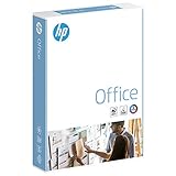 HP Kopierpapier Office CHP110: 80 g DIN-A4, 500 Blatt, matt, weiß Allround Kopierpapier für Büro und Home Office