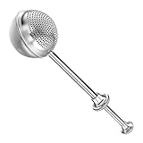 DECHOUS 1Stk Staubtuch Werkzeug Siebe Garnitur-Shaker Zuckerstreuer Kochgeschirr Kitchen Filter puderzuckersieb Kakaopulversieb Backpulversieb Mehlsieb Küchensieb Rostfreier Stahl Silver