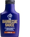 Cola Grillsauce auf Pflaumenbasis - THE BARBECUE SAUCE | 'COLA' - 390g - Die Pulled Pork BQB Sauce. DIP, GLASUR, MARINADE für Pulled Pork | Burger | Spareribs | Schaschlik | Schichtfleisch