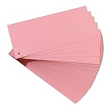 Herlitz Trennstreifen, Rosa, 100 Stück