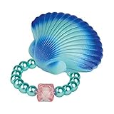 Moses 30592 Zaubermuschel Meerjungfrau | Mit Perlenarmband aus Glas | Für Kinder, rosa