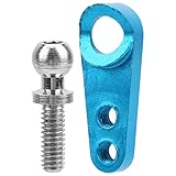 OhhGo Lenkung Aluminiumlegierung für WLtoys K9891/28 Autozubehör1 Lenkschaukel RC Auto Auto Schaukel Aluminiumlegierung Schaukel Auto Aluminiumlegierung