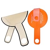 VALICLUD 2 Stück Fiberglas Backmatte mit Langen Griffen Rutschfeste Hitzebeständige Backunterlage für Brot Kekse und Teig Wiederverwendbare Backmatte für Gleichmäßiges Backen im Ofen