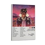 Juice Wrld Poster, Hotel-Wanddekoration, Kunstposter, Wohnzimmer-Dekor, Schlafzimmer-Dekor, Badezimmer-Dekor, Bar-Dekor-Poster, Musikposter, Album-Poster, Leinwand-Poster, Wandkunst-Dekordruck,