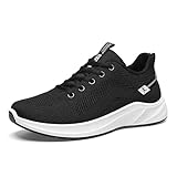 Damen Laufschuhe Atmungsaktiv Turnschuhe Schnürer Leichte Stoßfest Sportschuhe Outdoor Athletisch Sneaker für Gym Walking Jogging Laufen Basketball Frühling Sommer Freizeitschuhe