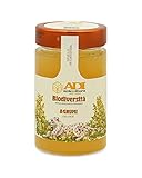 ADI Bio Zitrushonig, italienischer Bio-Honig, süßer und blumiger Geschmack, geerntet aus Orangen- und Zitronenblüten, hergestellt in Italien, 250 g