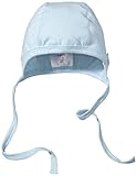 Sterntaler Häubchen für Jungen mit Bindeband, Alter: ab 0 Monate, Größe: 37, Blau