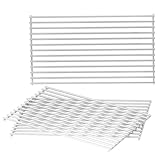 FIRXZYMZ 41.5 x 70.5cm Grillrost für Burnhard Big FRED Serie Gasgrills,die meisten Gasgrill, Edelstahl Rost Ersatzteile, 3 Stück