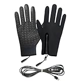 Beheizte Handschuhe - Warme Hand Reithandschuhe | Wiederaufladbare Touchscreen Handschuhe für Männer Winter Frauen Motorrad Motorrad Outdoor Fahrrad Wandern Radfahren Sport Ski Co