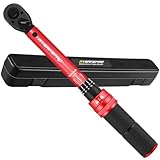 ATsafepro Fahrrad Drehmomentschlüssel 3-25 Nm, 1/4 Drehmomentschlüssel Klein, Drehmoment schlüssel Fahrrad mit dualer Richtungsverstellung und 72 Zähnen für Fahrrad und Motorrad wartung