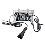 WLEJSL Golfwagen Ladegerät 48 V 10 A, 900 W Intelligentes Erhaltungsladegerät mit IP67 Schutzklasse für 48 Volt Modelle EZGO RXV & TXT, G19 G22,A4